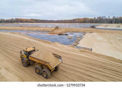 The Construction Of The Landfill And Installation Of Geomembrane