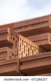 Construction material: paver bricks to be installed on a patio