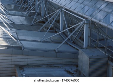 construction of a modern building