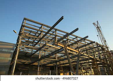 Construction of a modern building