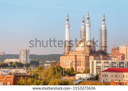 Construction of Mosque in Ufa