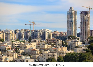 Construction Of New Buildings In Jerusalem