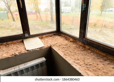 Construction, Renovation, Installation Of An Internal Window Sill.