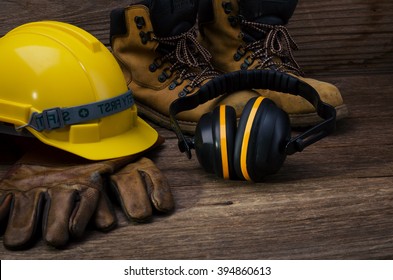 construction safety equipment - Shutterstock ID 394860613