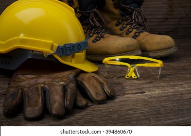 construction safety equipment - Shutterstock ID 394860670