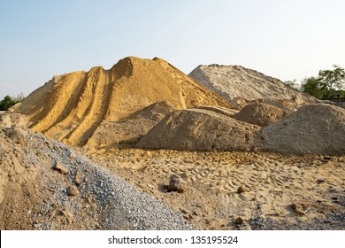 Construction Sand Pile