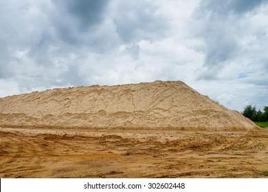 Construction Sand Pile.