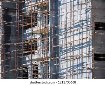 Construction Scaffold In Site Contruction