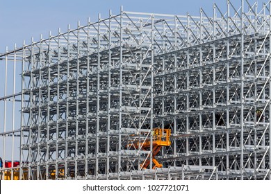 construction of a shelf warehouse
