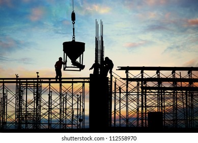 construction silhouette