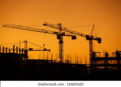 Construction Site - Shutterstock ID 124601620