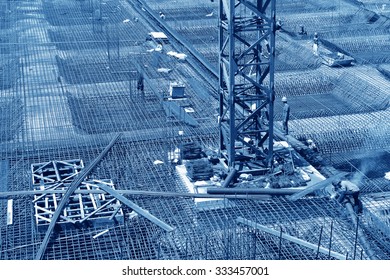 The construction site 