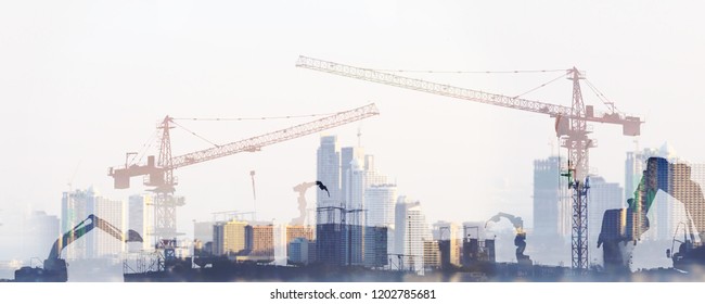 Construction Site Background 