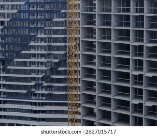 construction site, development, metropolis, skyscraper, expansion, dilatation, city ​​of concrete