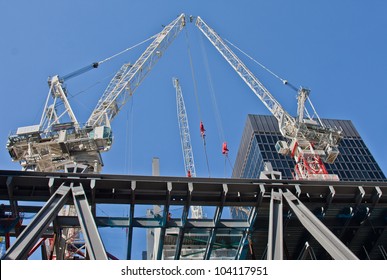 Construction Site On 122 Leadenhall Street In London, UK. May, 2012