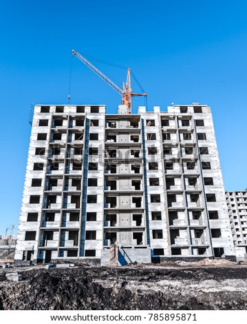 Construction Site silhouettes