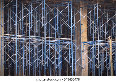 Construction Site Wall Scaffolding Stock Photo 543456478 | Shutterstock