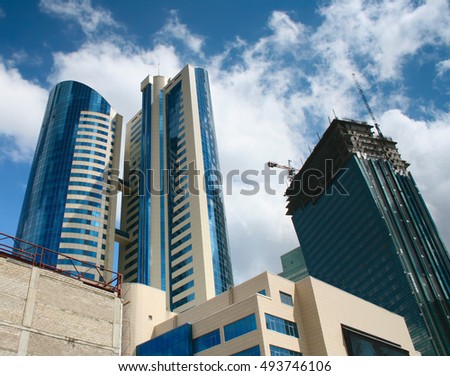construction of skyscrapers 