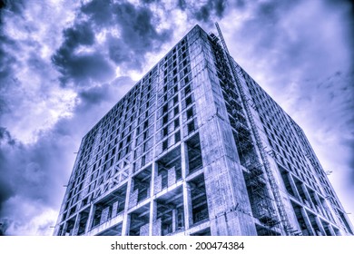 construction under sky