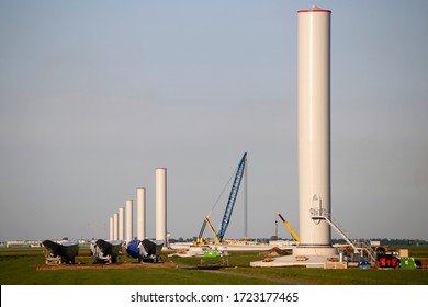 Construction of wind turbines, Holland