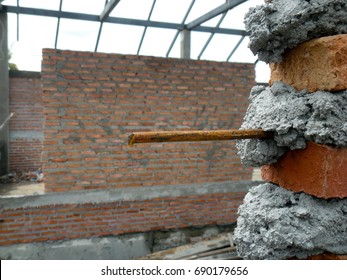 Construction Wire Level Of Brick Layer