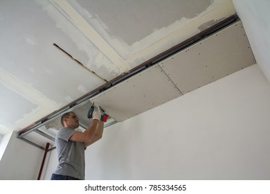 Drywall Ceiling Images Stock Photos Vectors Shutterstock