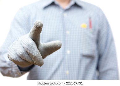 30,717 Construction worker pointing Images, Stock Photos & Vectors ...