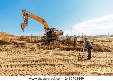 Similar – Image, Stock Photo construction site