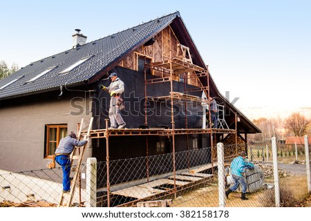 Image, Stock Photo Black Forest house