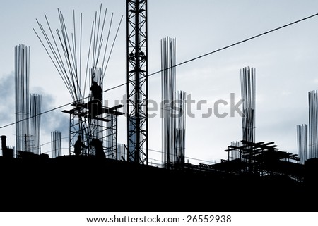 Similar – Construction cranes