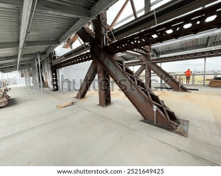 Construction zone of a repurposed train bridge into a public park!