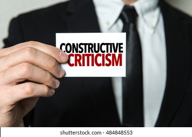 Constructive Criticism