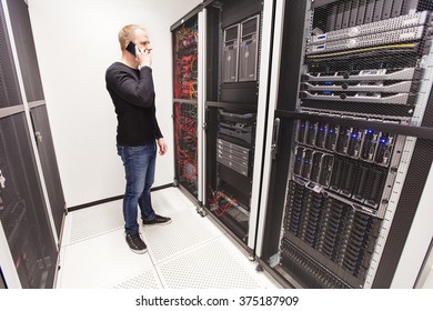 It consultant work in large datacenter