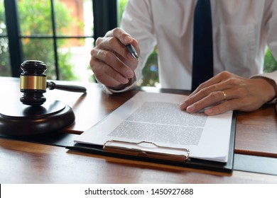 Consultation of lawyers in doing business or judging cases according to justice. - Shutterstock ID 1450927688