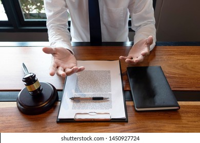 Consultation of lawyers in doing business or judging cases according to justice. - Shutterstock ID 1450927724