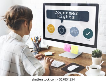 Consumer Rights Protection Regulation Concept