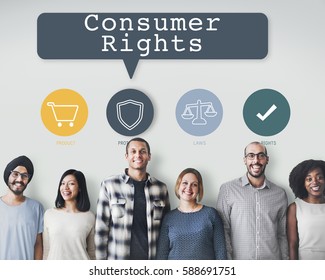 Consumer Rights Protection Regulation Concept