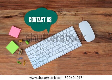 Contact Us, Business Concept