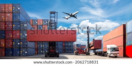 Container Cargo freight ship for Logistic Import Export