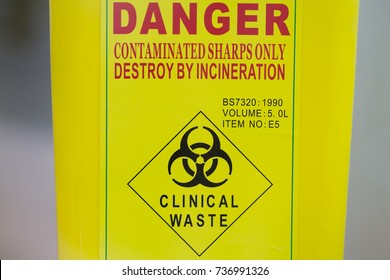 Container For Clinical Waste