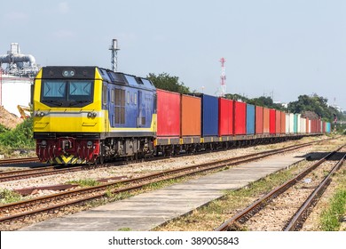 Container Freight Train