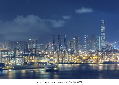 Container Port In Hong Kong 