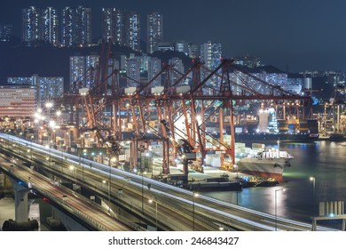 Container Port In Hong Kong