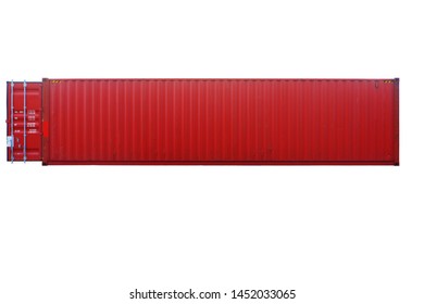 container Separate on a white background for easier use