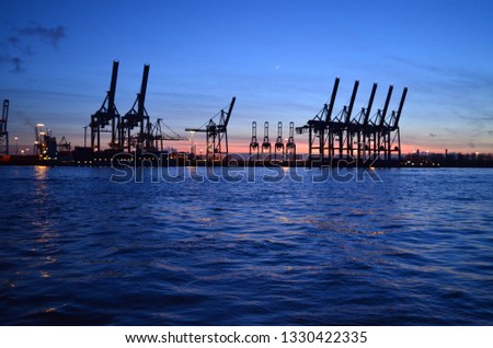 Similar – Hafen Hamburg