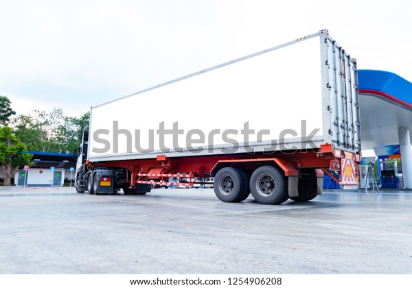 container trucks
Logistic by Cargo truck on the road .empty white billboard .Blank
space for text and
images.