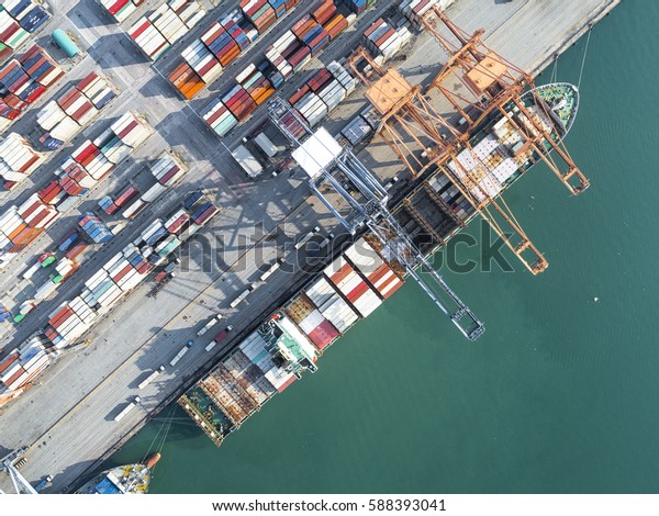 Container Vessel Opening Hatch Cover Transition Stock Photo (Edit Now ...