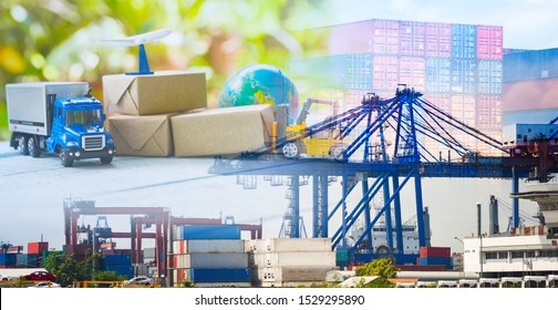 Containers Logistics Export Import Cargo Ship Air Carrier Trade Tariffs Customs Duty Tax Tariff Barrier Trade War Risk And American Chinese High Tariffs Are The Chief Obstacles To Free Trade Foreign 