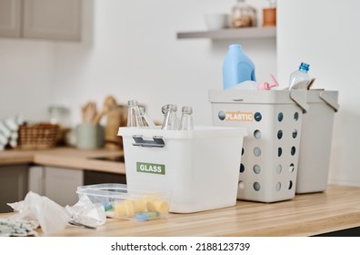 Containers For Separating Garbage At Home