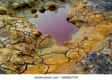 Contaminated Soil due to Irresponsible Industry - Shutterstock ID 1404067199